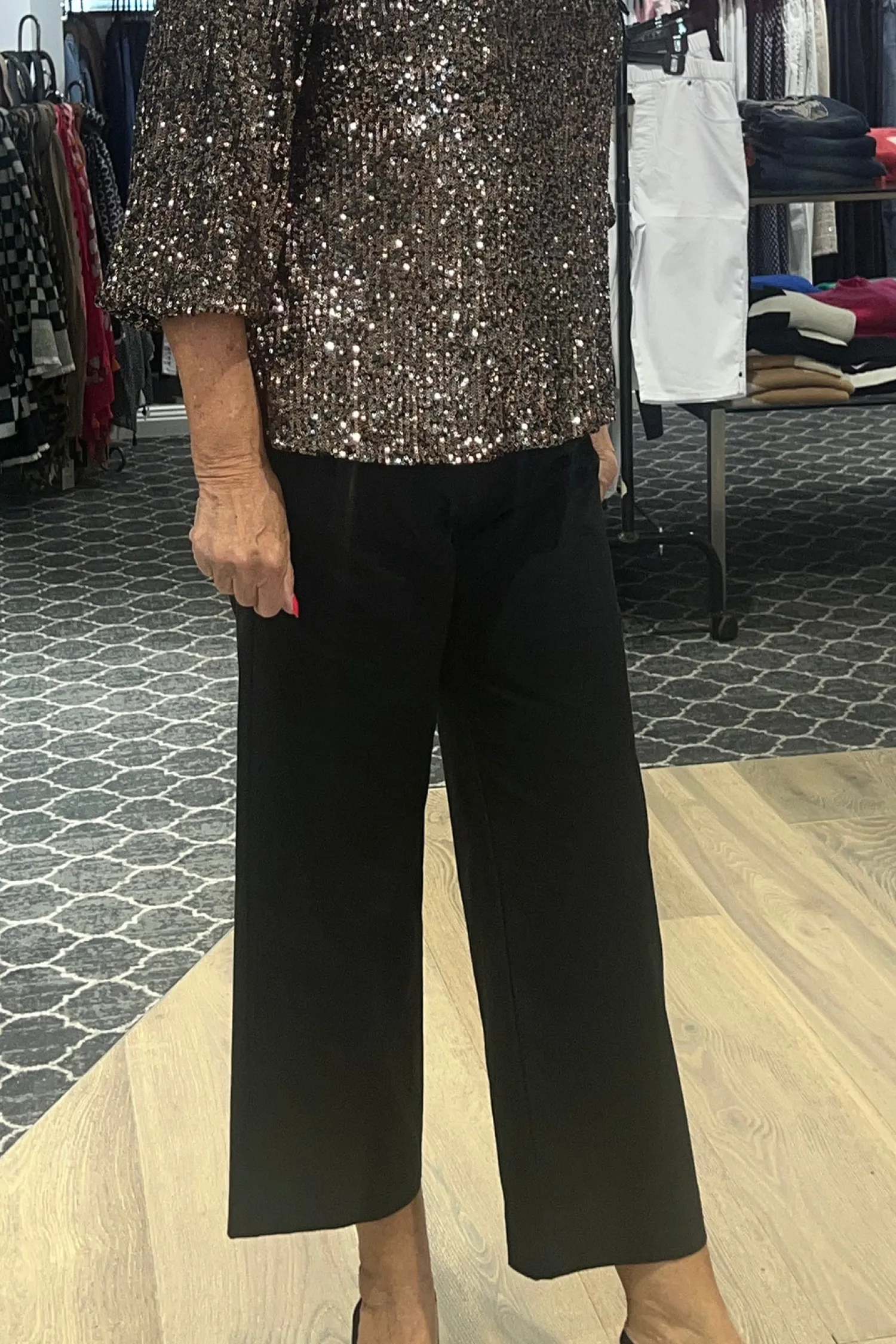 Best 7/8 Pocket Pant - Black - PH15 Ladies Pants