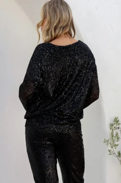 Sale Ammirevole Top - Black - FA13 Shirts & Tops