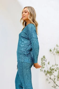 Hot Ammirevole Top - Emerald- FA13 Shirts & Tops