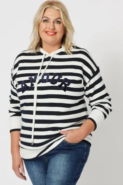 Outlet Amour Stripe Jumper - TZ53 Jumpers & Knitwear
