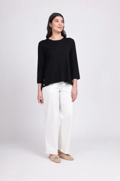 Clearance An Eye For Detail Top - Black - F54 Shirts & Tops