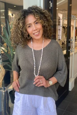 Andi Knit - Khaki - CG4 Jumpers & Knitwear