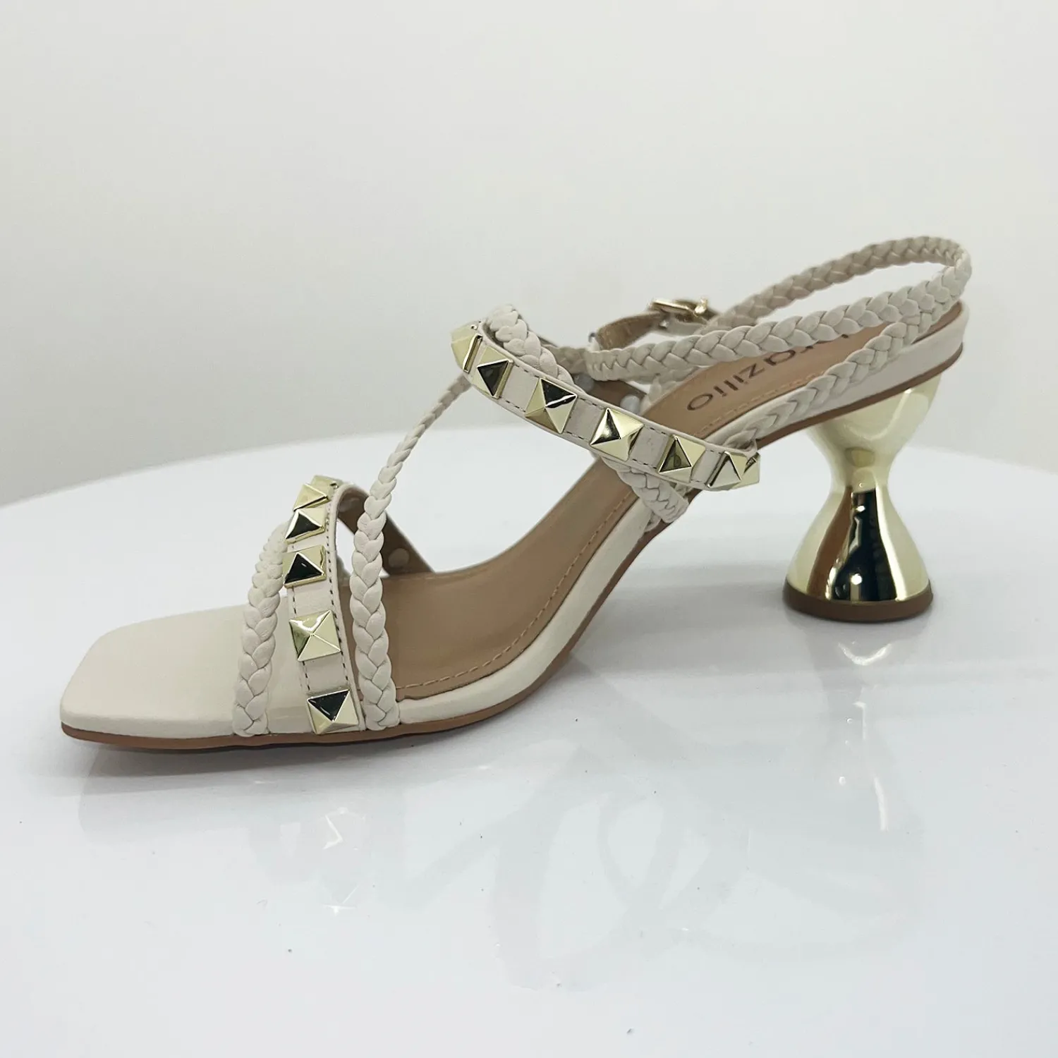Hot Ankle Strap Hourglass Heel - BZ3 Wedding Shoes