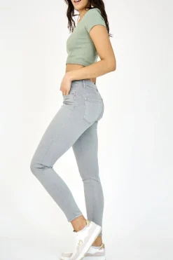 Outlet Anna High Rise Jeans - Grey - AL1 Women Women's Jeans
