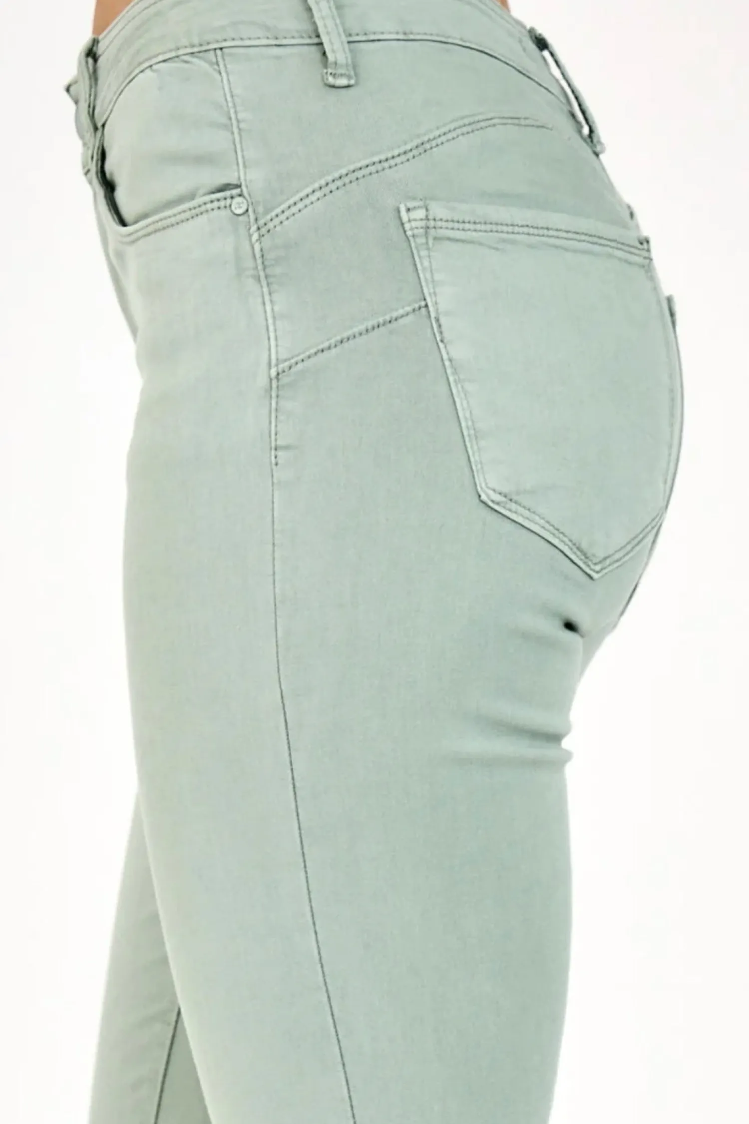 Best Anna High Rise Jeans - Sage - AL1 Women Women's Jeans