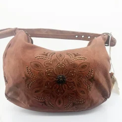 Sale Asher Hobo Bag - Oak - AV6 Handbags