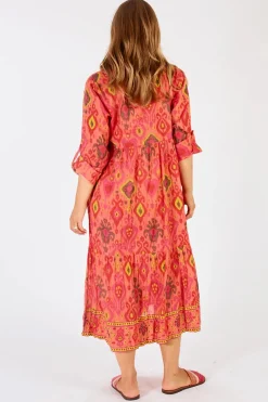 New Augusta Midi - Melon - LL5 Dresses