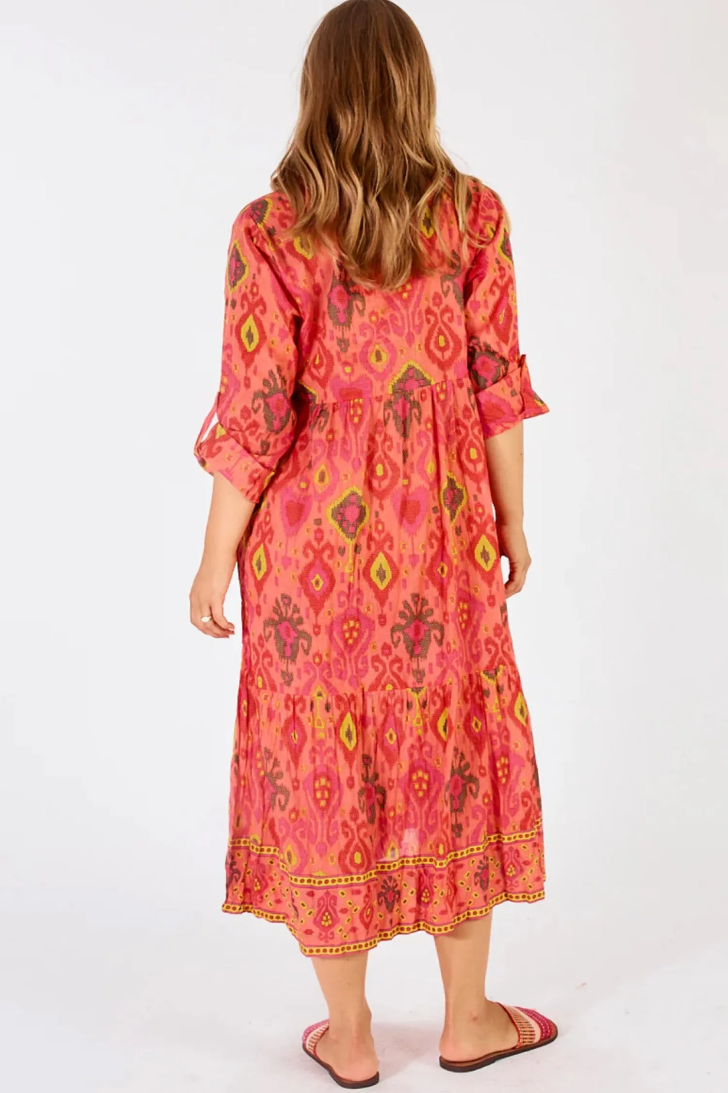 New Augusta Midi - Melon - LL5 Dresses