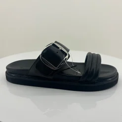 Clearance Bailey Slides - Black - HS5 Sandals