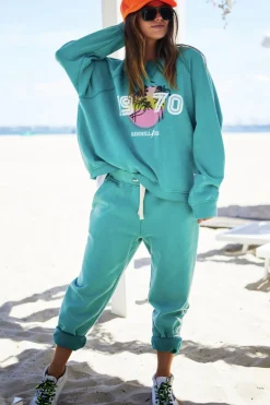 Beach Track Pant - Faded Jade - HC21 Ladies Pants