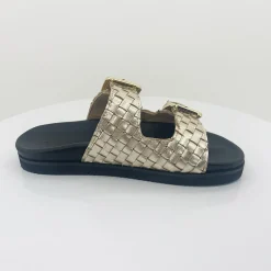 Clearance Blair Sandal - Washed Gold -HS8 Casual Shoes|Flats
