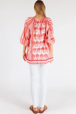 Hot Blakely Top - Melon - LL46 Shirts & Tops