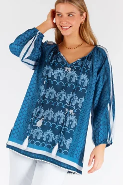Best Blakely Top - Navy - LL46 Shirts & Tops