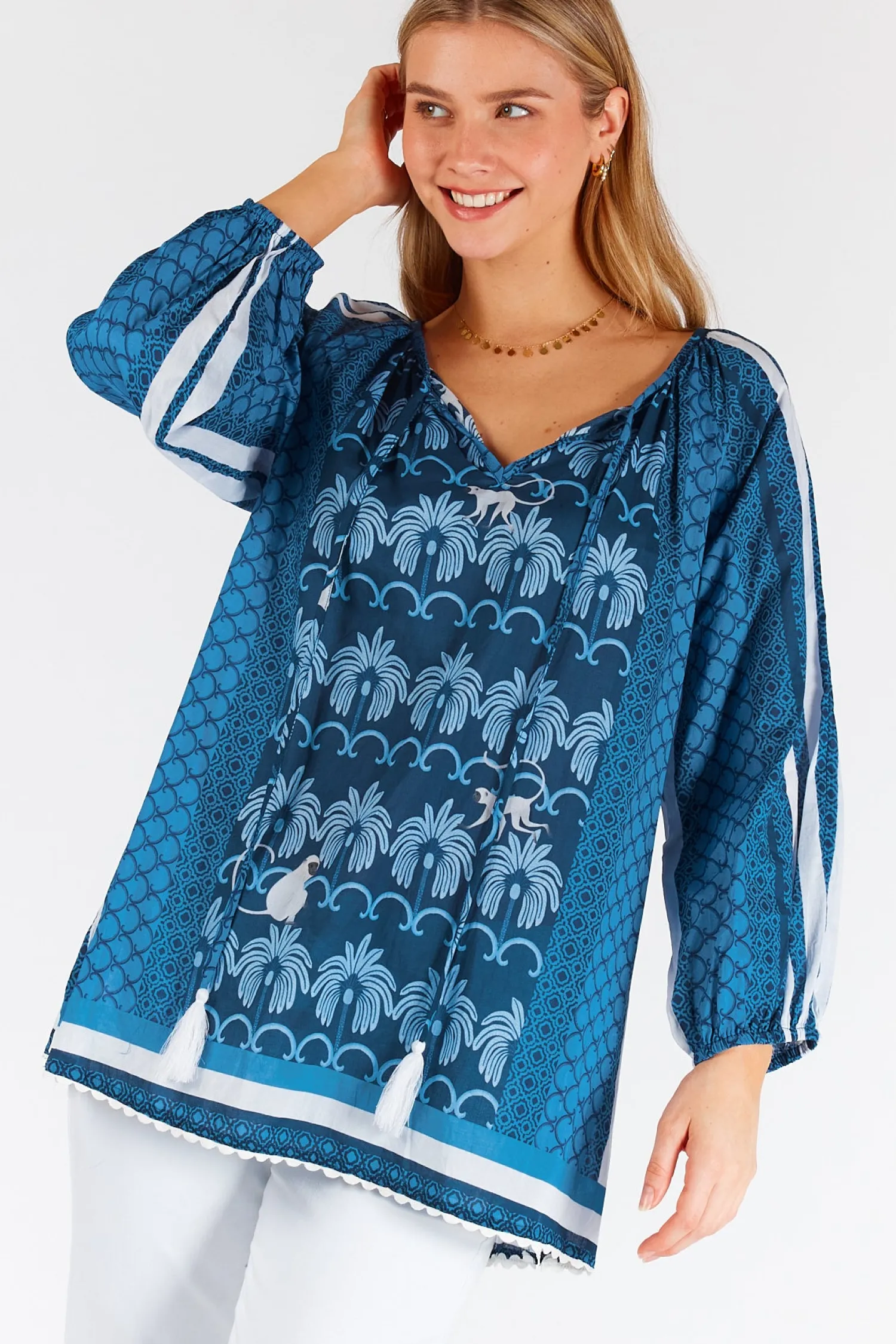Best Blakely Top - Navy - LL46 Shirts & Tops