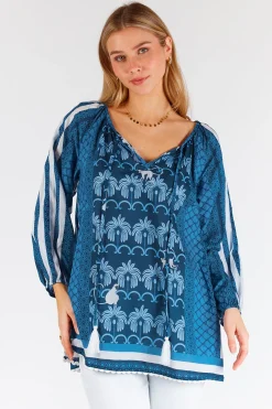 Best Blakely Top - Navy - LL46 Shirts & Tops