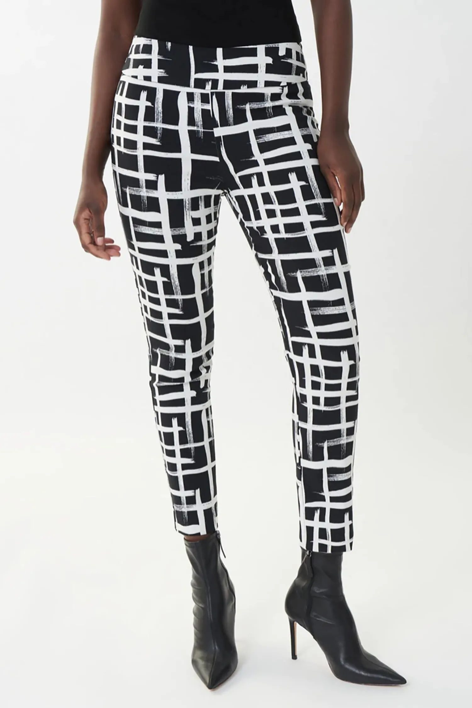 New Block Inspired Pants - Black& White - JR124 Ladies Pants