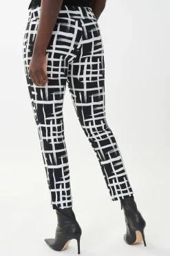 New Block Inspired Pants - Black& White - JR124 Ladies Pants
