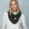 Hot Brentwood Snood - Pine - H17 Scarves & Wraps