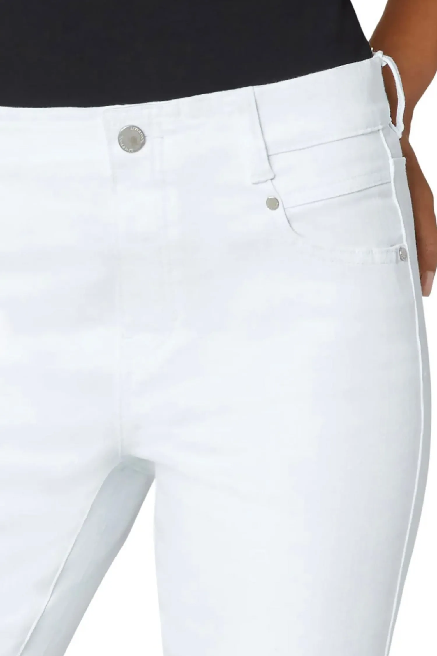 Online Bright White Gia Glider Ankle Jean - AT8 Women Women's Jeans