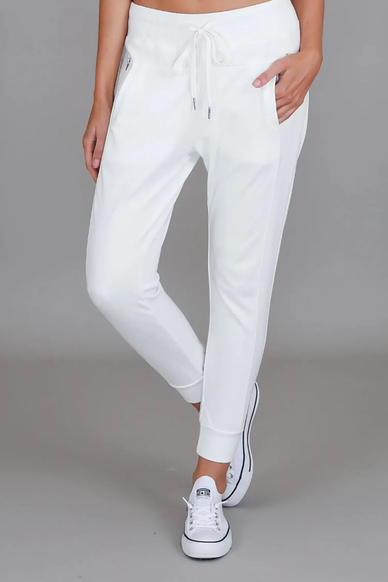 Byron Jogger - White - RD1 Ladies Pants