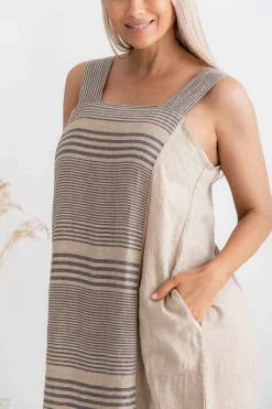 Best Cadore Dress - Cashmere - IC42 Linen Lovers|Dresses