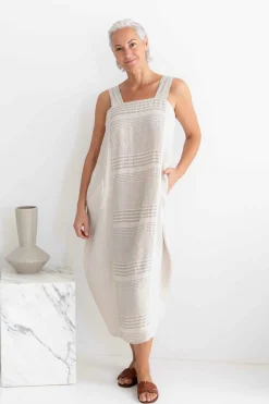 Hot Cadore Dress - Sand - IC42 Linen Lovers|Dresses