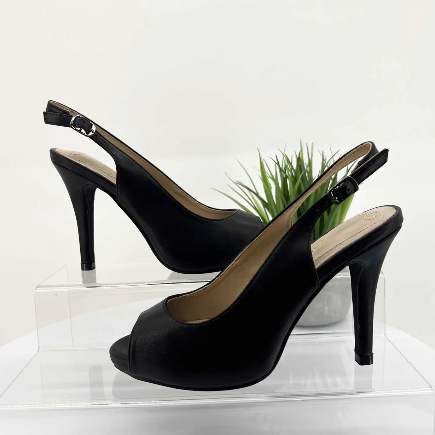Caelia Heel | Black | C1 Wedding Shoes|Heels
