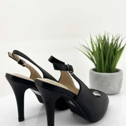 Caelia Heel | Black | C1 Wedding Shoes|Heels