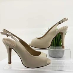 Clearance Caelia Heel | Nude | C1 Wedding Shoes|Heels
