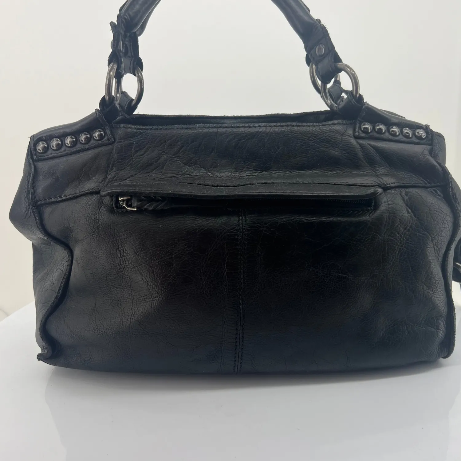 Camelia Shoulder Bag - Black - ML4 Handbags