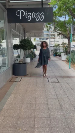 Sale Campana Dress - Charcoal - IC8 Dresses