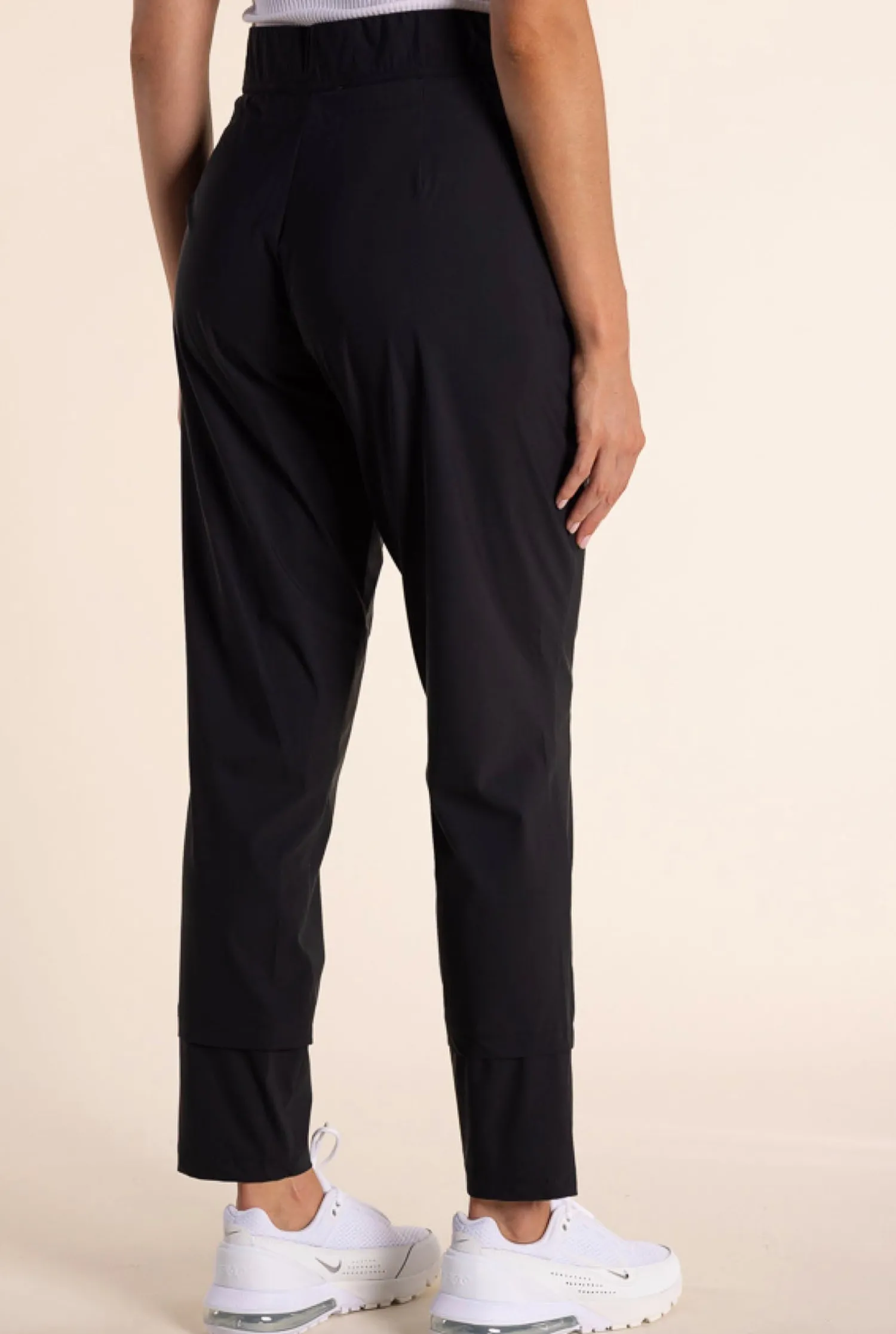 Discount Caroline Panelled Pant - Black - TT48 Ladies Pants
