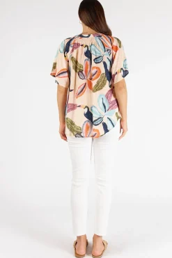 Cayman Top - Print - LS8 Shirts & Tops
