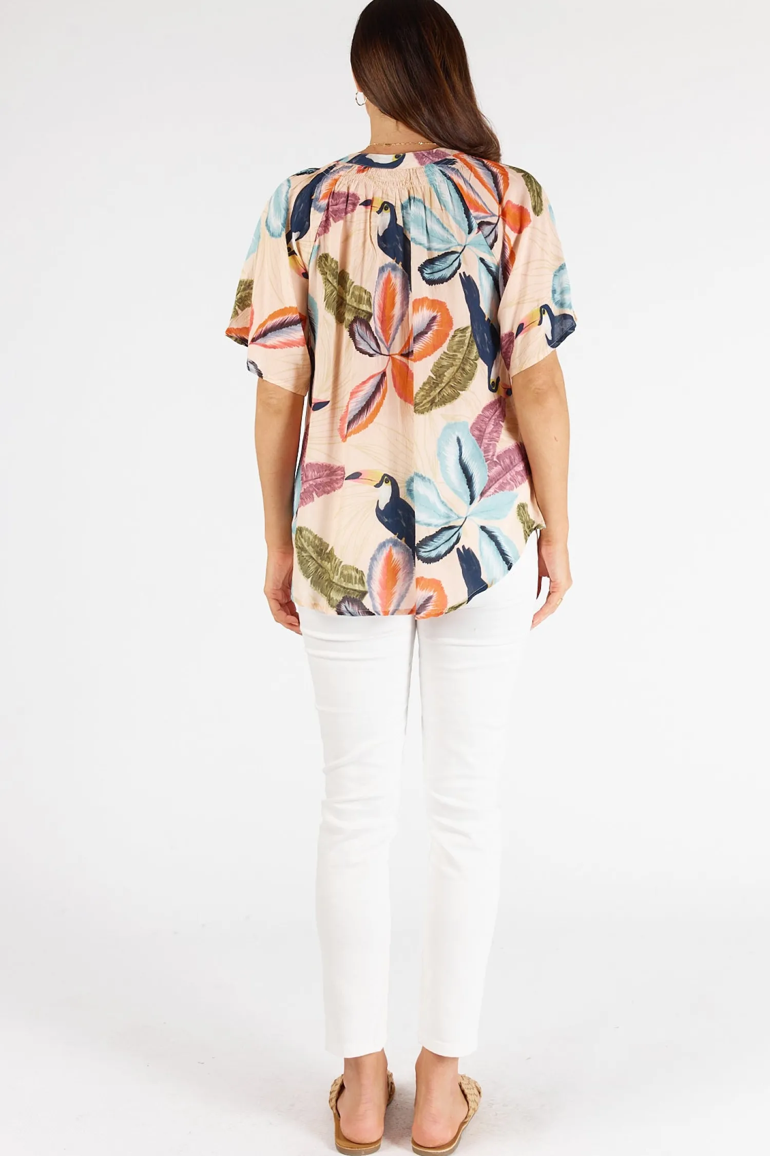 Cayman Top - Print - LS8 Shirts & Tops