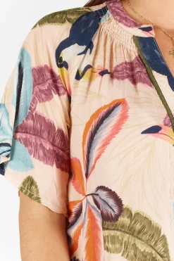 Cayman Top - Print - LS8 Shirts & Tops