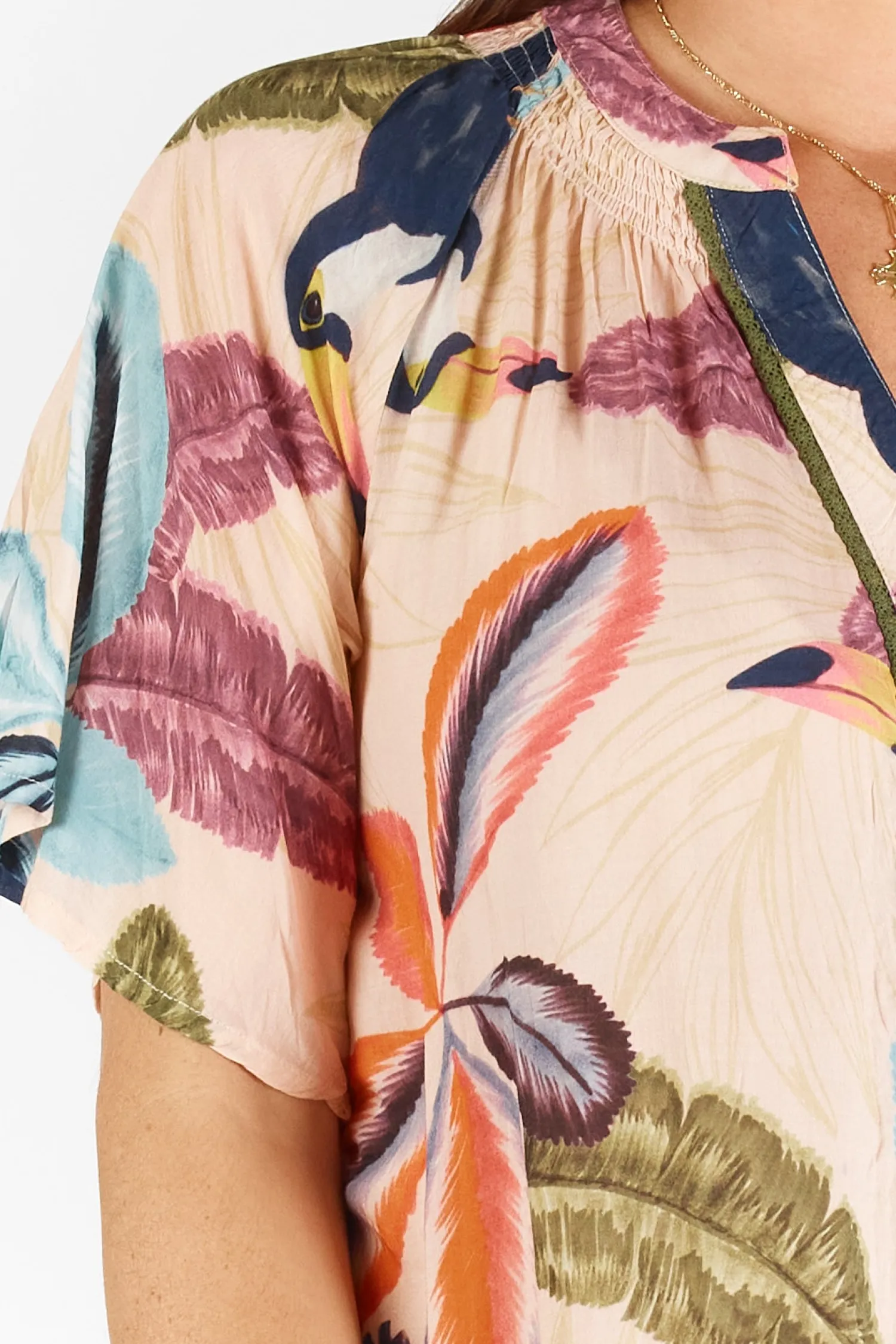 Cayman Top - Print - LS8 Shirts & Tops