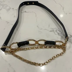 Online Charcoal Reptilian Belt Belts