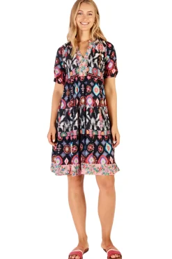 Clara Tiered Dress - Print - LL9 Dresses