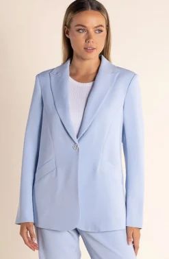 Online Clare Suit Blazer - Sky - TT43 Coats & Jackets