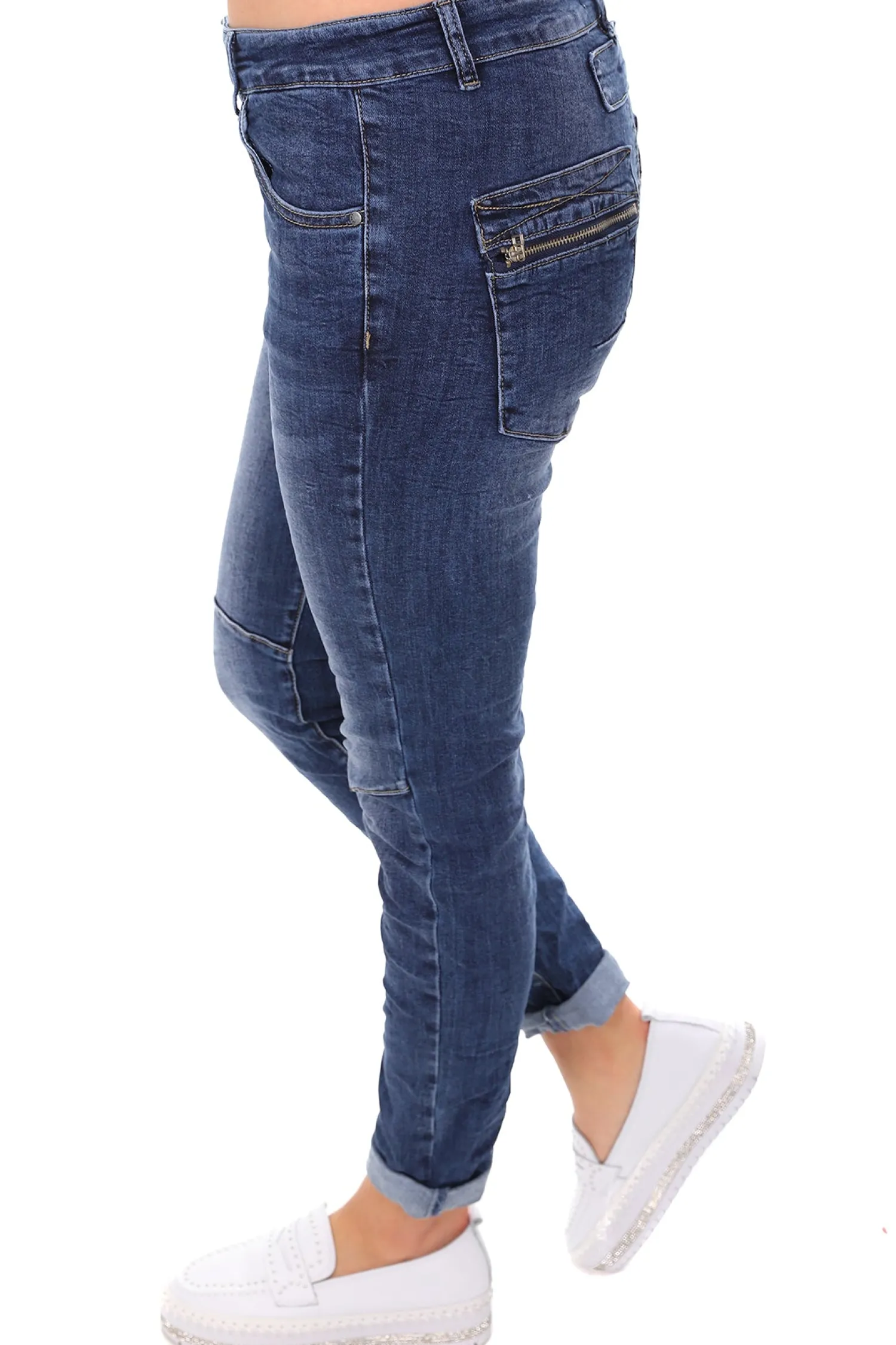 Sale Classic Button Jeans - Denim - IS10 Women Women's Jeans