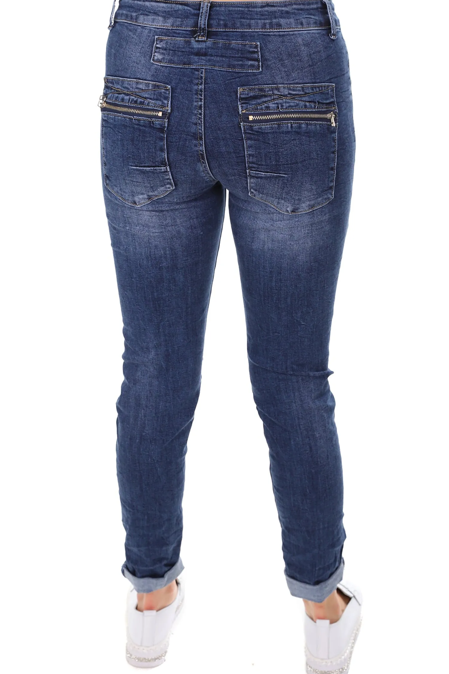 Sale Classic Button Jeans - Denim - IS10 Women Women's Jeans