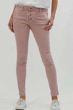 Online Classic Button Jeans - Musk - IS10 Women Women's Jeans