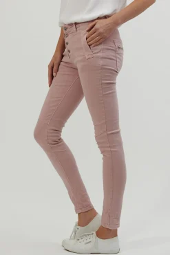 Online Classic Button Jeans - Musk - IS10 Women Women's Jeans