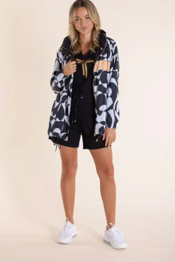 Discount Cooper Puzzle Print Spray Jacket - TT50 Coats & Jackets