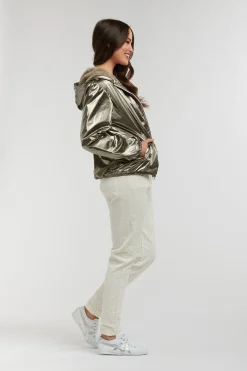 Hot Cosmo Jacket - White Gold - IS28 Coats & Jackets