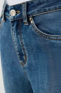 Sale Cropped Jeans With Rolled Hem - Denim - JR28 Women Women's Jeans