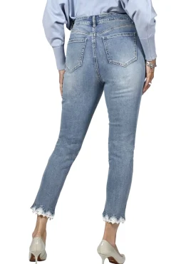 Best Diamond Flower Jeans | FL25 Women Women's Jeans