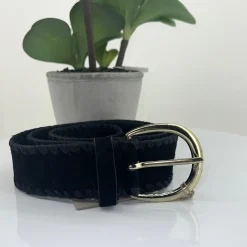 Discount Duke Stitch Belt | Black | H47 Belts