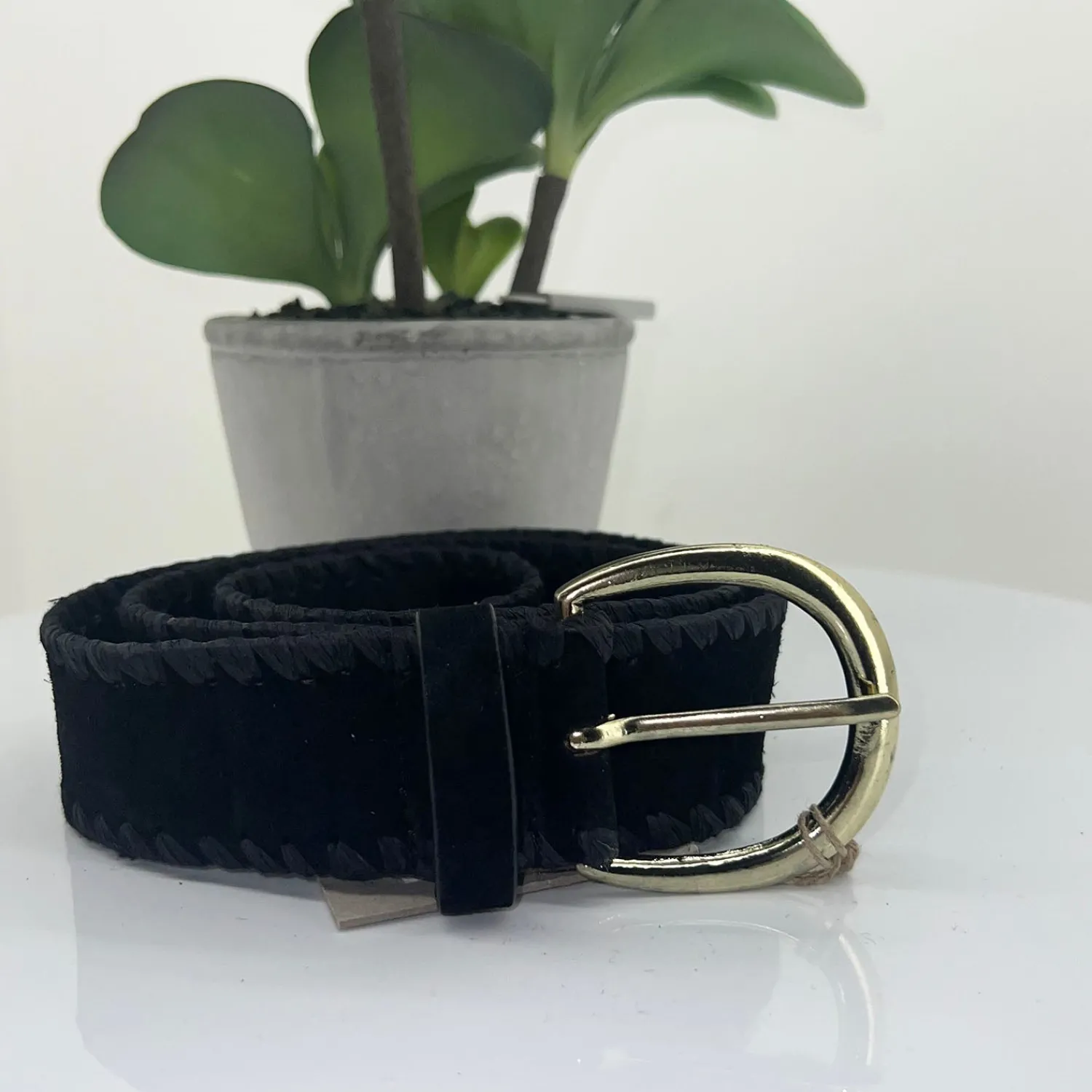 Discount Duke Stitch Belt | Black | H47 Belts