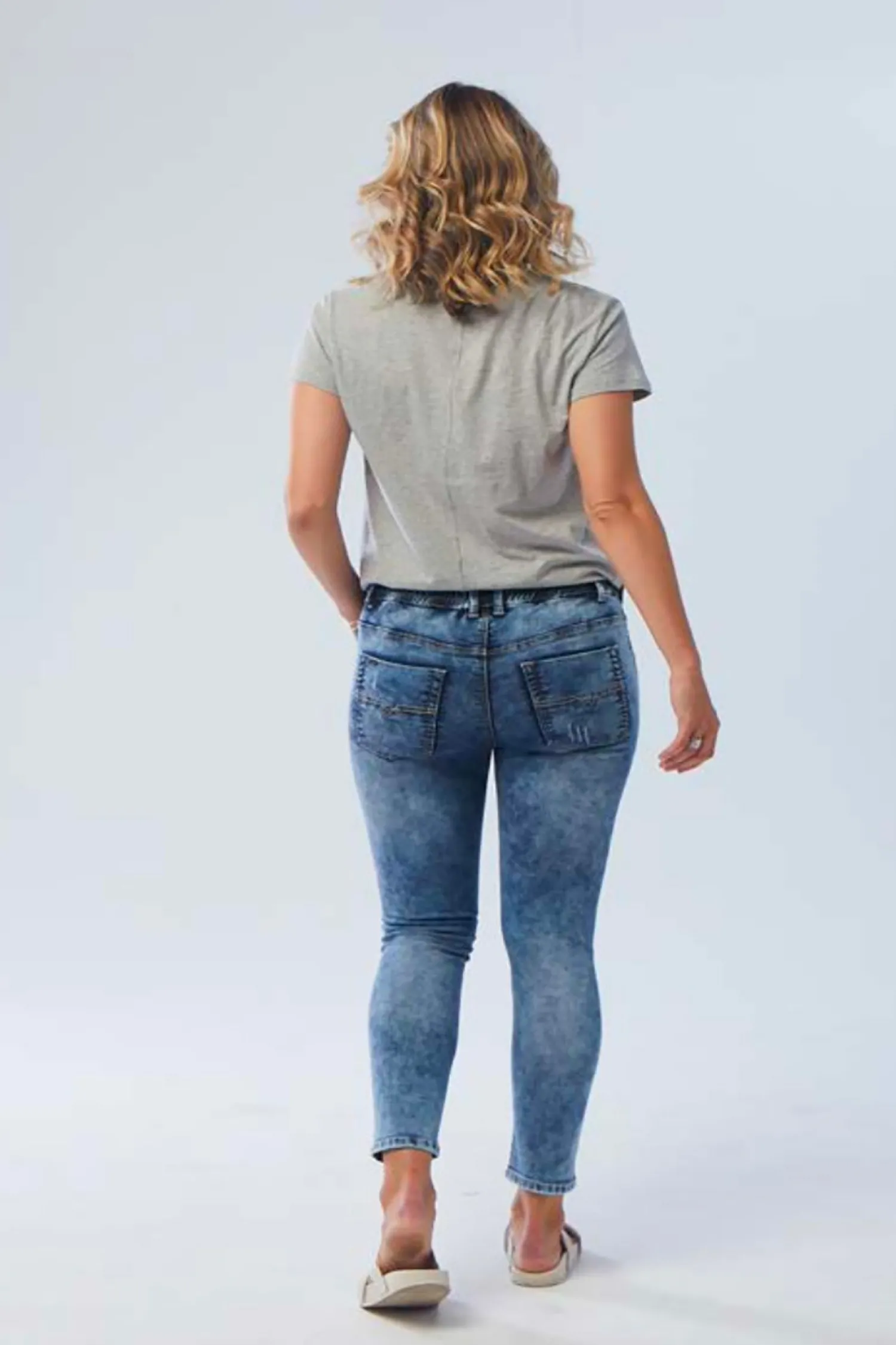 Discount Dundee Hybrid Jogger Jeans - Wash - NLJ7 Women Women's Jeans